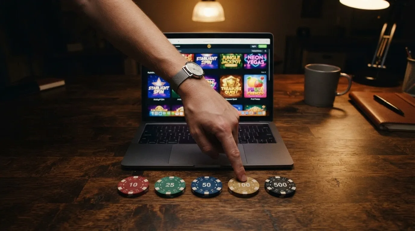 Tabla comparativa con los logotipos de los principales casinos que aceptan Bitcoin Cash
