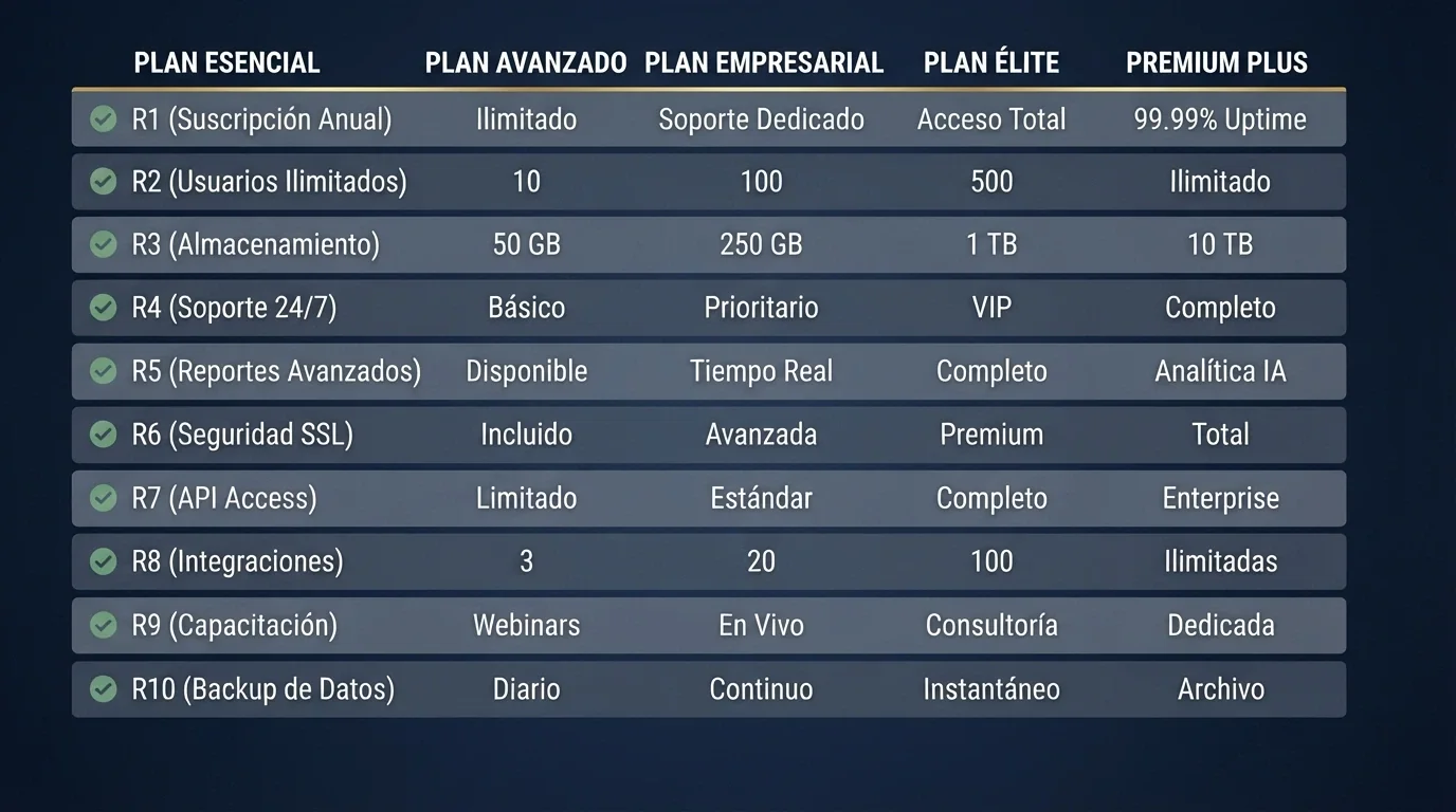Captura de una tabla comparativa con los logotipos y datos principales de varios casinos con crupier en vivo