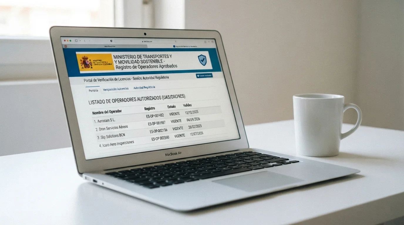 La fachada virtual de la sede electrónica de la DGOJ con el registro público de operadores autorizados y el dominio .es destacado