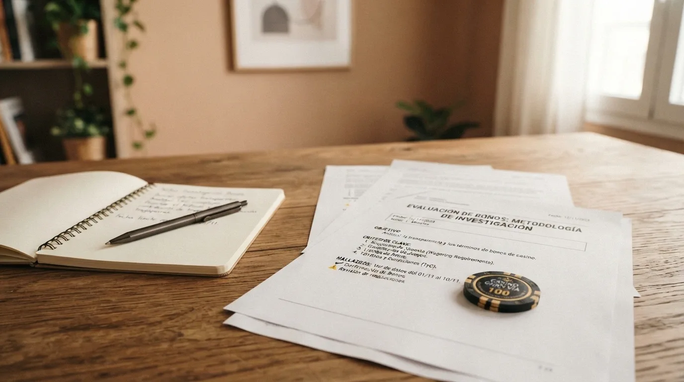 Documentos de licencia DGOJ, términos de promoción y fichas de operador utilizados para elaborar la comparativa